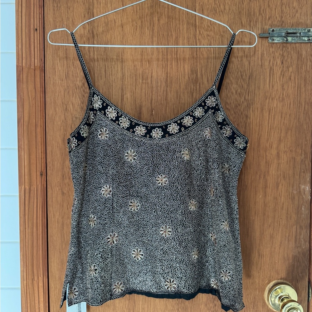 VTG Judy Hornsby Silk Sequined Top